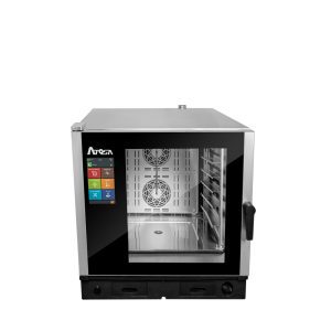 AEC-0621E Atosa 6-Rack Smart-Touch Electric Combi Oven, 208V/3ph/19.3KW