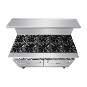 AGR-10B 60" Range 10-Burner with (2) 26" Wide Ovens, Gas