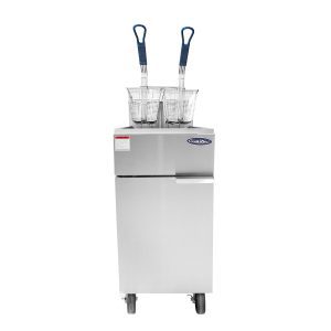 ATFS-40 Heavy-Duty 40 lb. Stainless Steel Deep Fryer, Gas