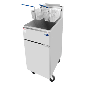ATFS-40 Heavy-Duty 40 lb. Stainless Steel Deep Fryer, Gas