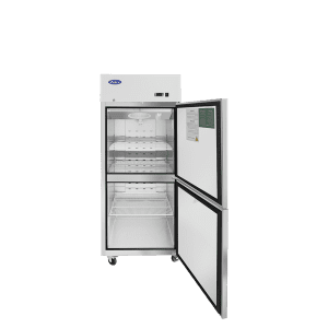 MBF8010GR — 29"-Wide Top Mount Two (2) Divided Door Reach-in Refrigerator, Right-hand Hinge