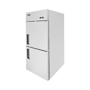 MBF8010GR — 29"-Wide Top Mount Two (2) Divided Door Reach-in Refrigerator, Right-hand Hinge