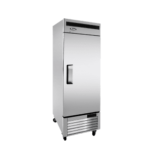 MBF8501GR — 27"-Wide Bottom Mount Solid One-Door Reach-in S/S Freezer, Right-Hinged