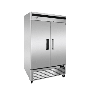 MBF8507GR — 55"-Wide Bottom Mount Solid Two-Door Reach-in S/S Refrigerator