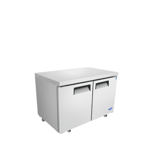 MGF8403GR — 60″ Double-Door Undercounter S/S Refrigerator