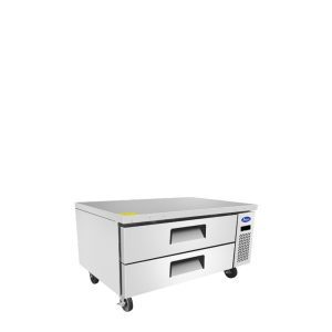 MGF8448GR — 36" Two-Drawer Stainless Steel Chef Base Refrigerator