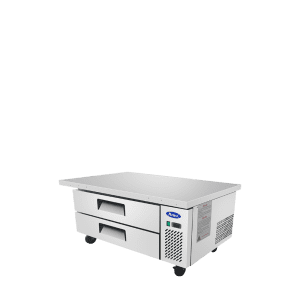 MGF8451GR — 52" Two-Drawer Stainless Steel Chef Base Refrigerator