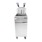 ATFS-50 Heavy-Duty 50 lb. Stainless Steel Deep Fryer, Gas