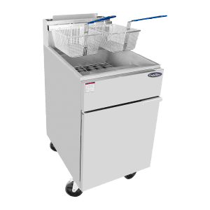 ATFS-75 Heavy-Duty 75 lb. Stainless Steel Deep Fryer, Gas