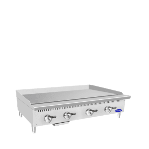 ATMG-48 Heavy-Duty Countertop 48" Manual Griddle, Gas