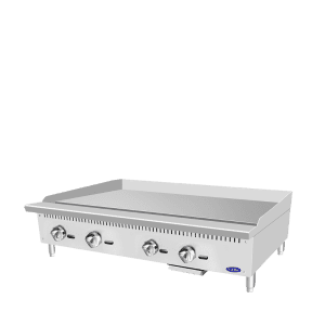 ATMG-48 Heavy-Duty Countertop 48" Manual Griddle, Gas