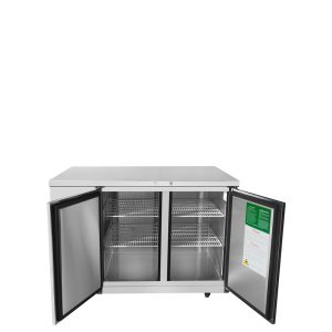 MBB48GR — 48″ Back Bar Cooler with Solid Door, Stainless Steel