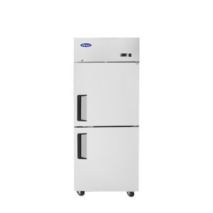 MBF8010GR — 29"-Wide Top Mount Two (2) Divided Door Reach-in Refrigerator, Right-hand Hinge