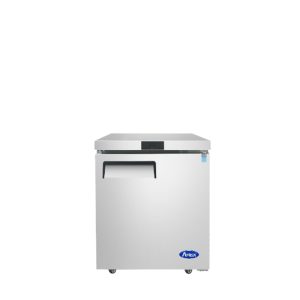 MGF8401GR — 27″ Single-Door Undercounter S/S Refrigerator, Right-Hinged