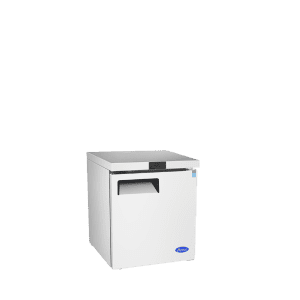 MGF8401GR — 27″ Single-Door Undercounter S/S Refrigerator, Right-Hinged