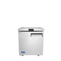MGF8401GRL — 27″ Single-Door Undercounter S/S Refrigerator, Left-Hinged