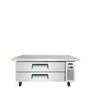 MGF8452GR — 60" Two-Drawer Stainless Steel Chef Base Refrigerator