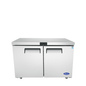 MGF8402GR — 48″ Double-Door Undercounter S/S Refrigerator